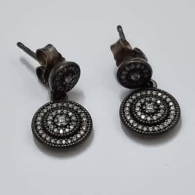 Pandora Womens Earrings Silver 