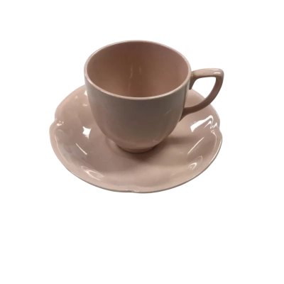 Vintage Johnson Bros Rosedawn Blush Pink Small Teacup Set - As New