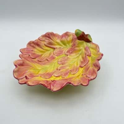 Vintage John Steventon & Sons Royal Venton Ware Autumn Leaf Plate  