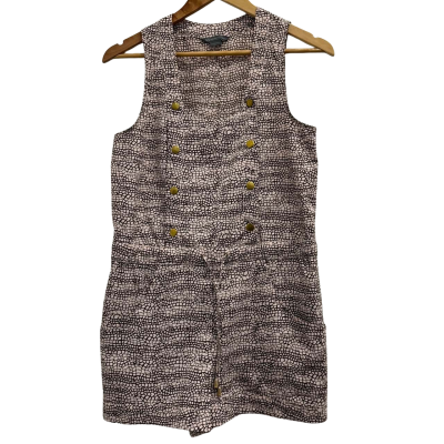 Armani Exchange Womens  Size 0 Playsuit Black  / Pink  