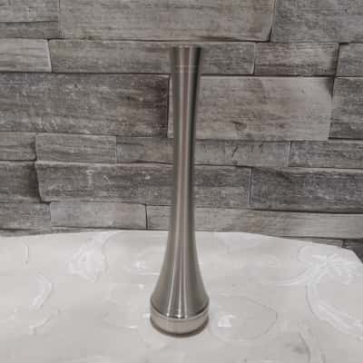 pewter bud vase single flower display 