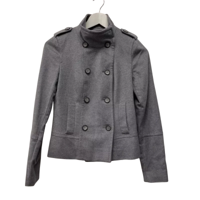 David Lawrence Womens  Size 6 Cropped Jacket Grey 