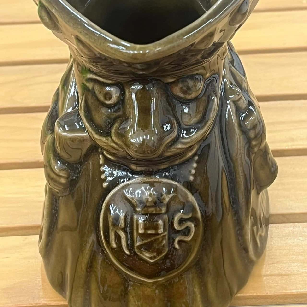 Elischer Australian Pottery Toby Face Jug Barossa Valley Kaiser Stuhl