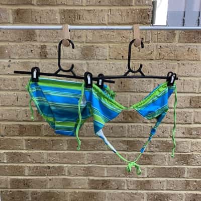 Seafolly Womens blue & green set Size 10 