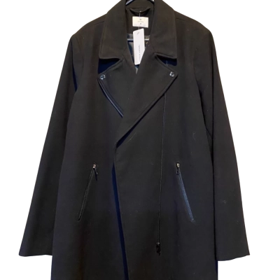 Target Womens  Size 18 Trenchcoat Black  
