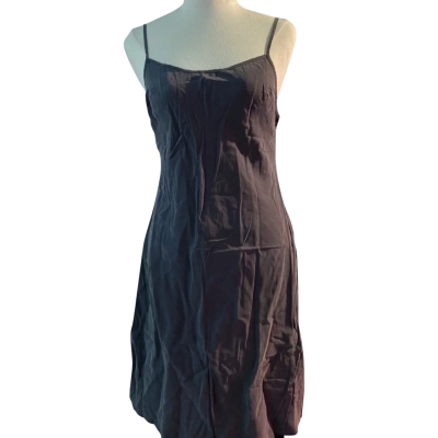 Tigerlily Womens  Size 8 Shoestring Strap Dress / Sleeveless Dress  Charcoal/Grey NWT