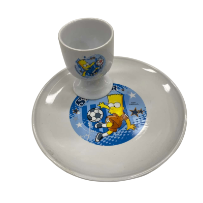Kinnerton - Bart Simpson Egg Cup and Plate