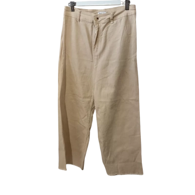 Ally Fashion Womens  Size 14 Bootcut Jeans Cream 