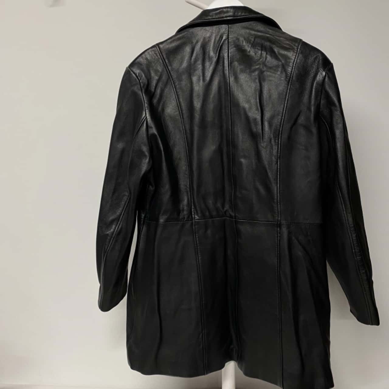 leather jacket size 18
