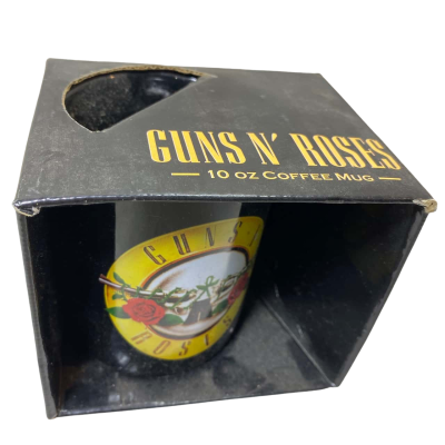 Guns N Roses ????- band Logo Coffee Mug 330ml Bravad Licenced Black