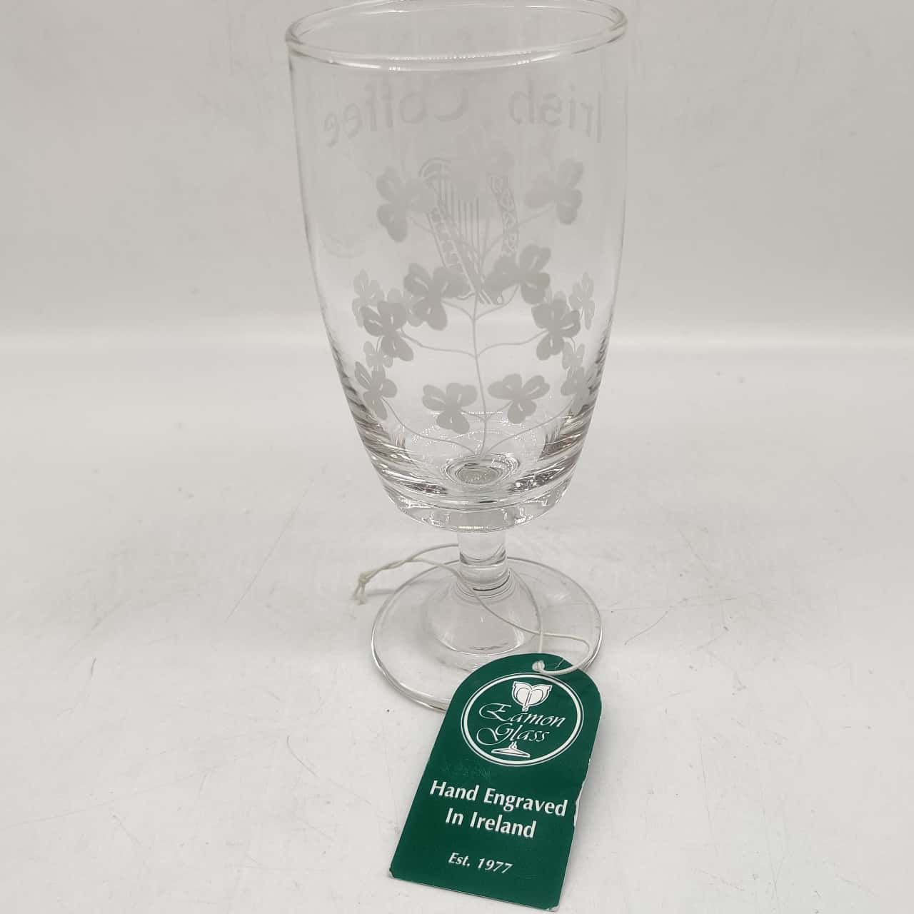 Eamon Glass Hand Crafted Irish Coffee Glasses Set Of 6 In