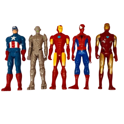 Hasbro Marvel Super Heroes Bundle x 5, 12 inch action figures