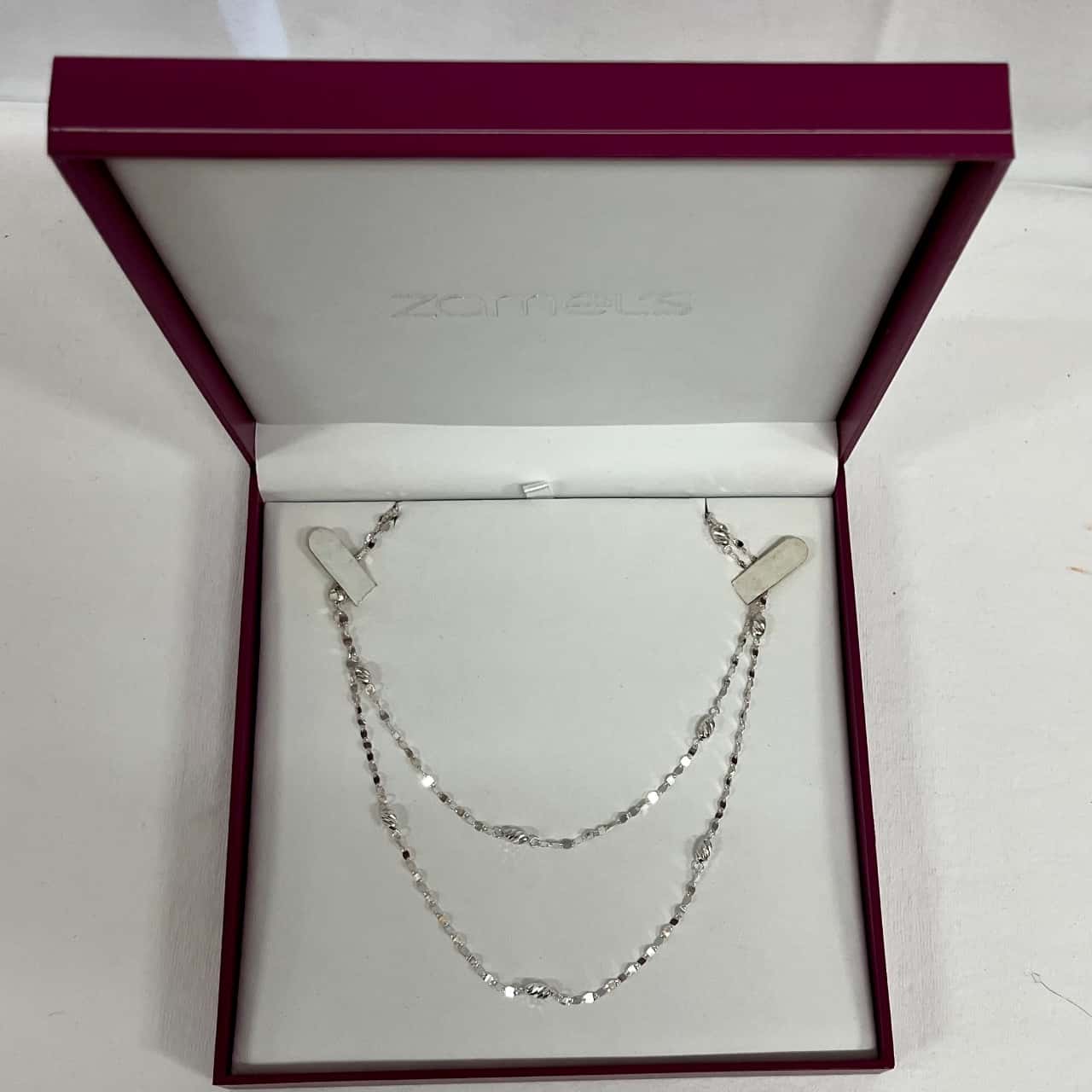 Zamels 925 Silver Necklace 94cm (s)