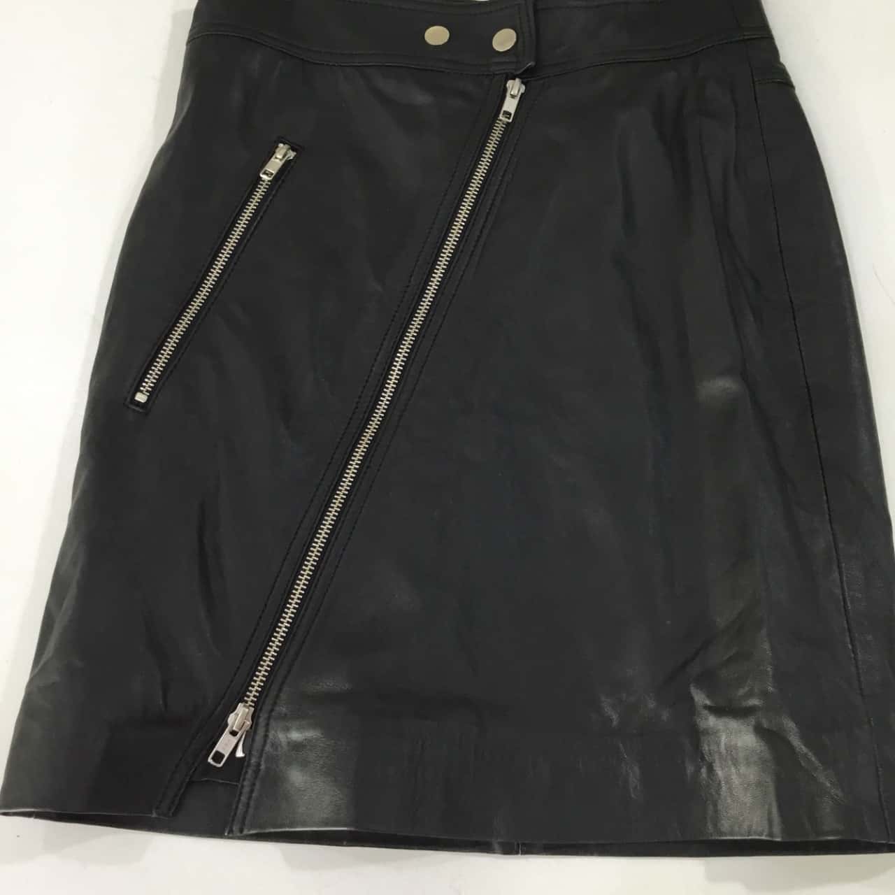 Saint Rose Real Leather Skirt (s)