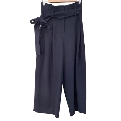COS Black Pleated Pants Size 36 EUR