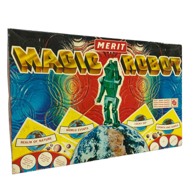 Vintage Merit Magic Robot Board Game 