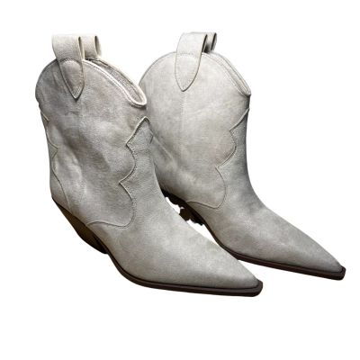  Womens  Size 41 Boots Beige H & M