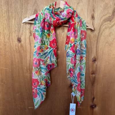 Shineme Floral Scarf (New)