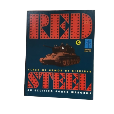 Red Steel Clash of Armor at Kishinev Board War Game Unpunched 