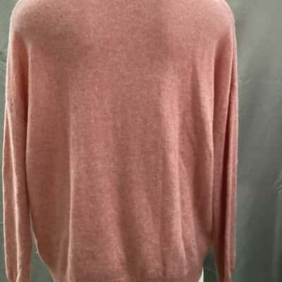 Jac & Jack Womens  Size S V-Neck Jumper Pink  