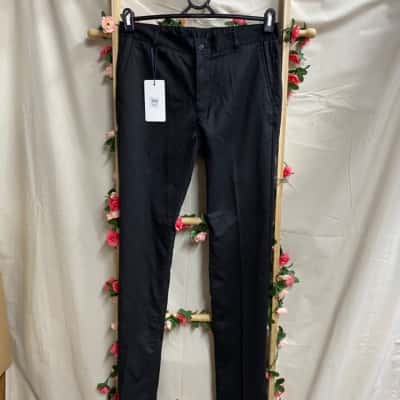 Boys Van Heusen Black Pants Size 16 RRP $69.95