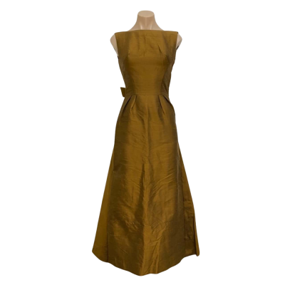 Vintage Phillipa Melbourne Women Gold coloured Evening gown 