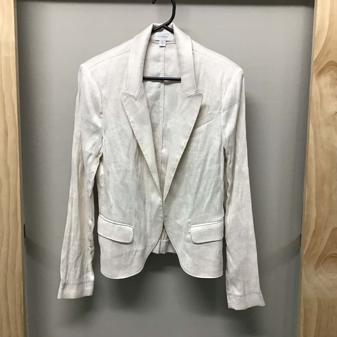 witchery linen blazer