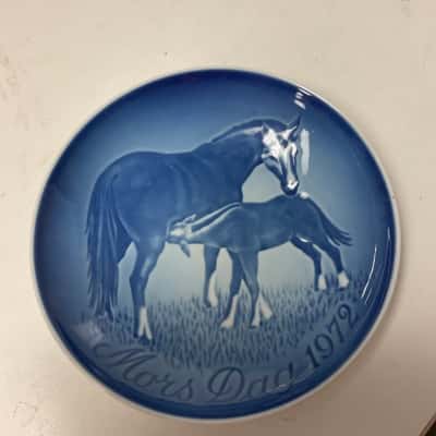 Vintage Copenhagen Mars Dags 1972 Mother’s Day plate 