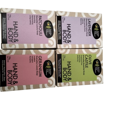 Australian Natural Soap Company. Set of 4, 100 g Bars