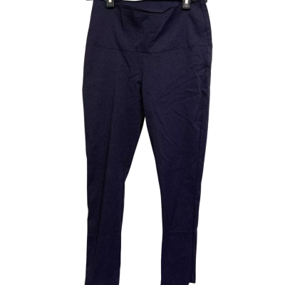  Womens Empire Rose   Size 2 Slim Fit Pants Navy Blue 