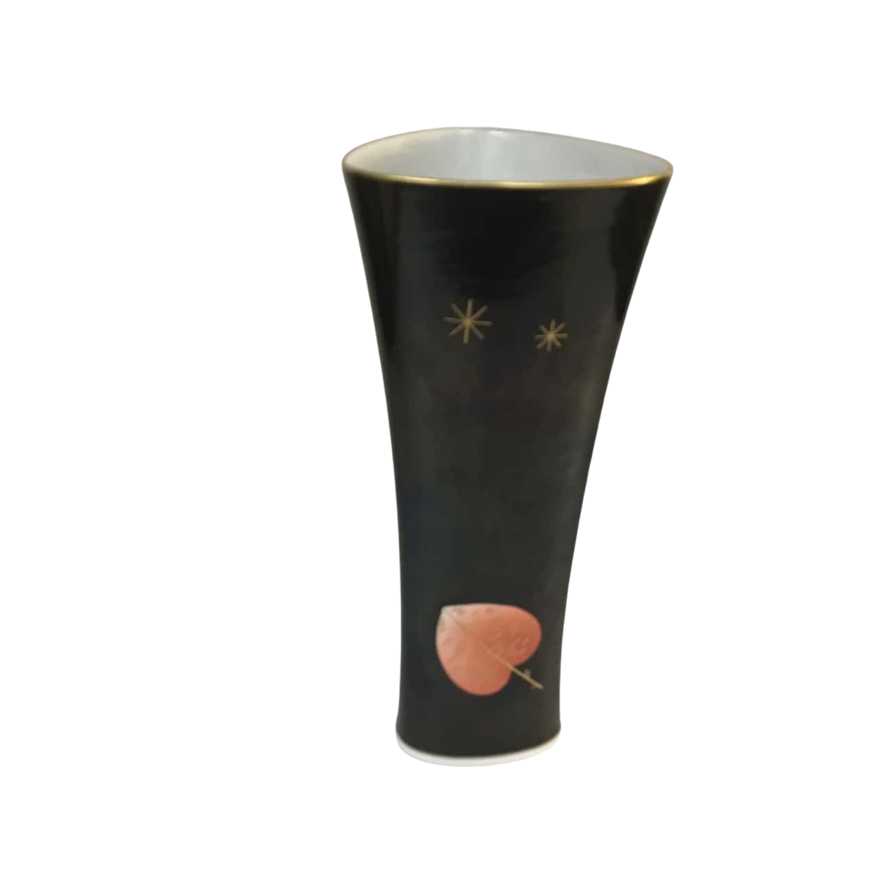 Vintage Bauhaus Weimar Porzellan Vase Germany