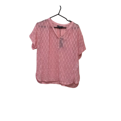 Principles Women’s Pink Sparkle Blouse Size 12