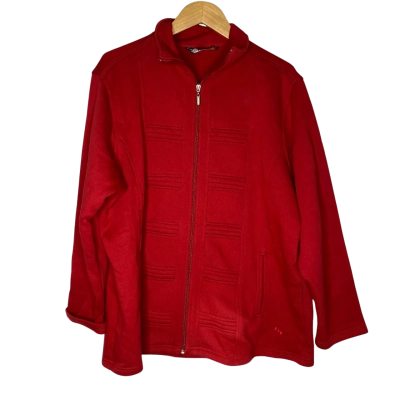 Black Pepper Womens  Size 16 Cardigan Red 