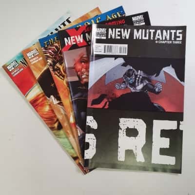 Marvel Comics 2010 New Mutants No. 12-13, 15-17 Comics 