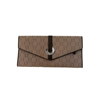 Womens Oroton Beige / Brown Clutch 