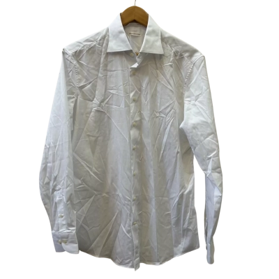 Suit Supply Mens Size 39 White Shirt