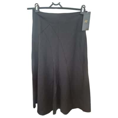 David Lawrence Womens  Size 8 Midi Skirt Black  