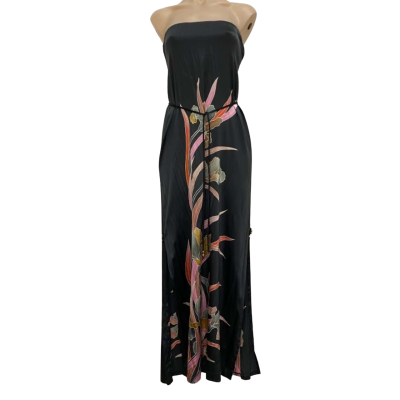 Elissa Coleman Womens Size M Silk Handpainted dress