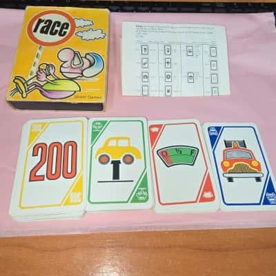 1984 race card game Shafir Games