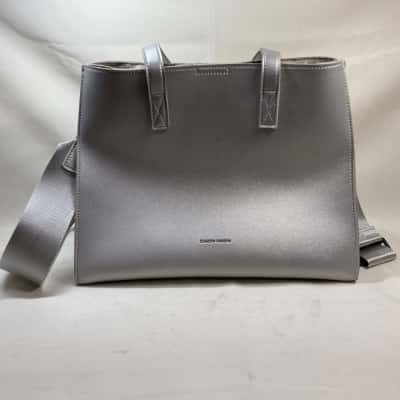 Claudia Canova Womens Tote Bag Silver 