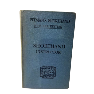 Pitman’s Shorthand Instructor