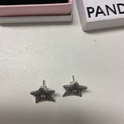 Pandora Womens celestial stars Earrings 