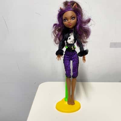Clawdeen Wolf Sweet 1600 Birthday monster high doll 