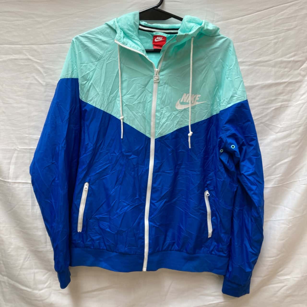 Nike Unisex Jacket Size L Blue (s)