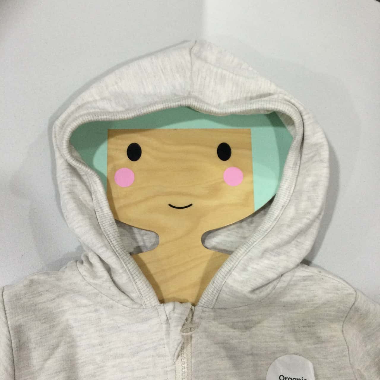 Anko, Baby, Hooded Jacket, Size 2, Cream