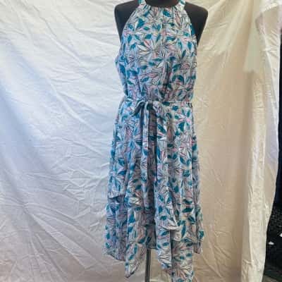 STELLA Size 12 Casual Dress Blue 