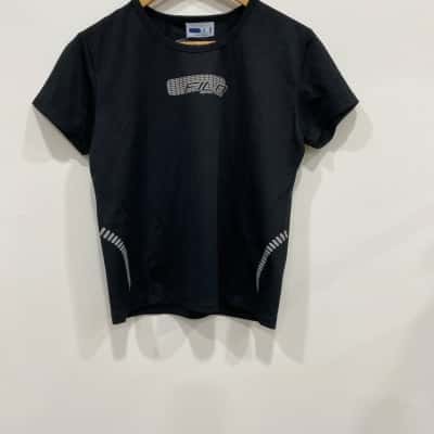 Fila Unisex  Size S Black  / Grey T Shirt 