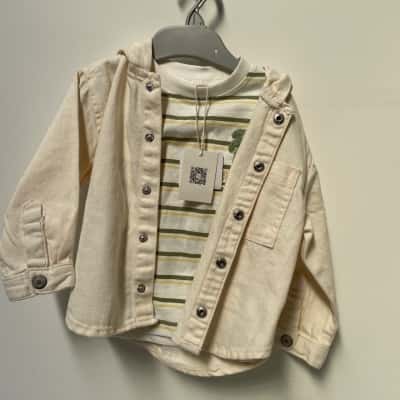 Baby boys top and jacket Sfera 9–12 months