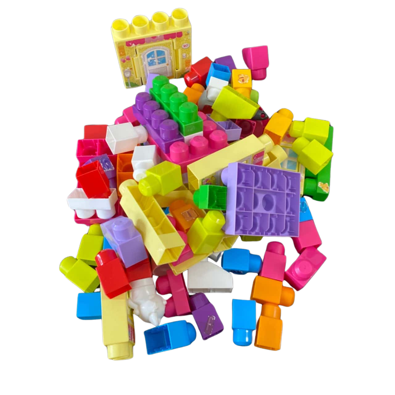 Assorted Mega Blocks Pieces 1.2kg Bag(s) - Used Fair | Salvos Stores