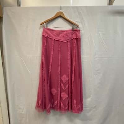  Womens Per Una skirt  Size 14 Pink  